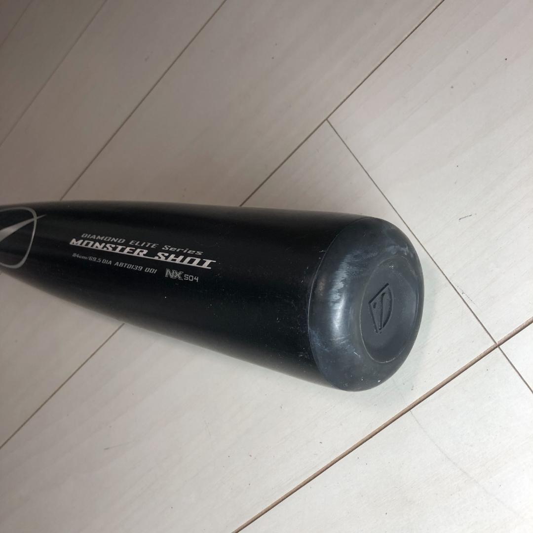 ナイキNIKEダイヤモンドエリート軟式用金属バット84cm6.95DIA720g