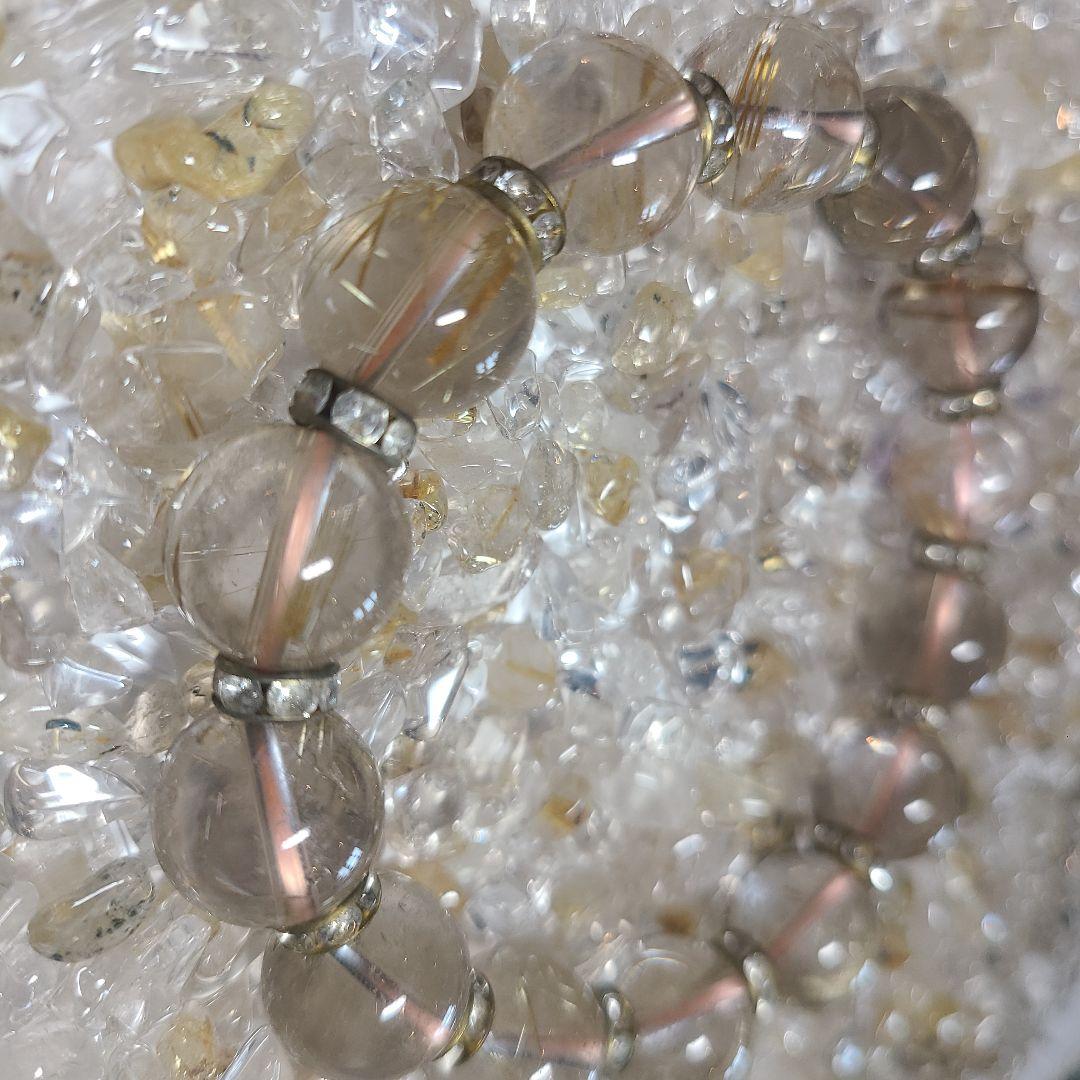 パワーストーン　ルチル　中古