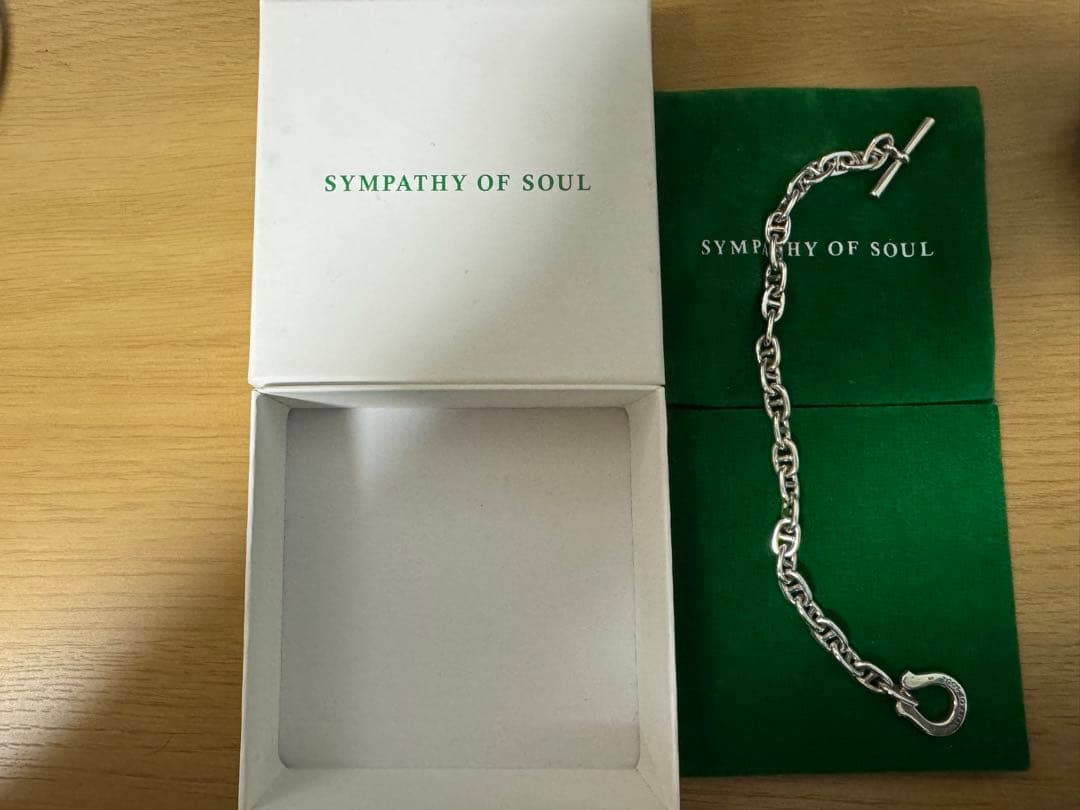 SYMPATHY OF SOULのジュエルチェーンブレスレット