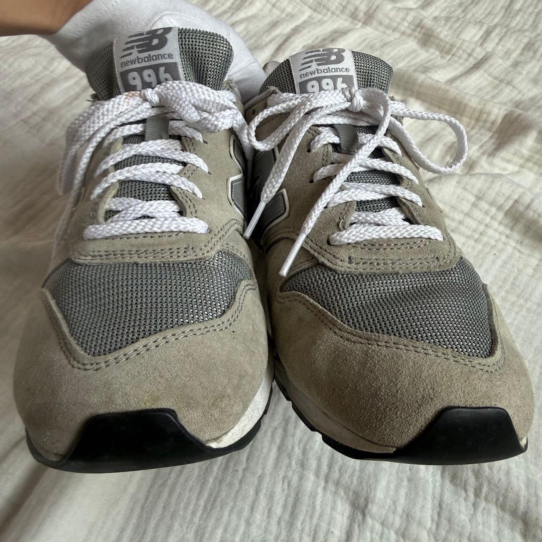 美品☆new balance　996 CM996GR2 27.5センチ　グレー
