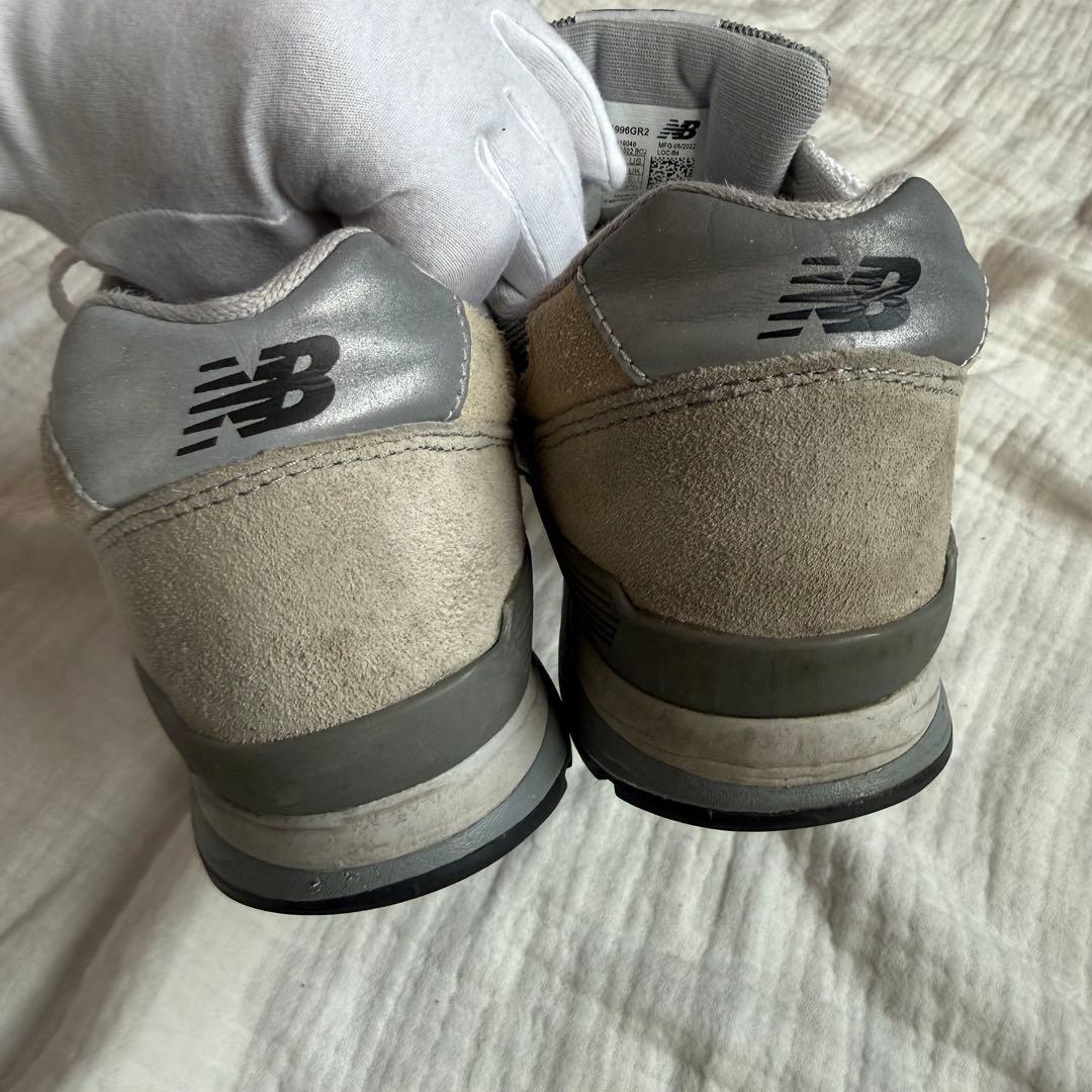 美品☆new balance　996 CM996GR2 27.5センチ　グレー