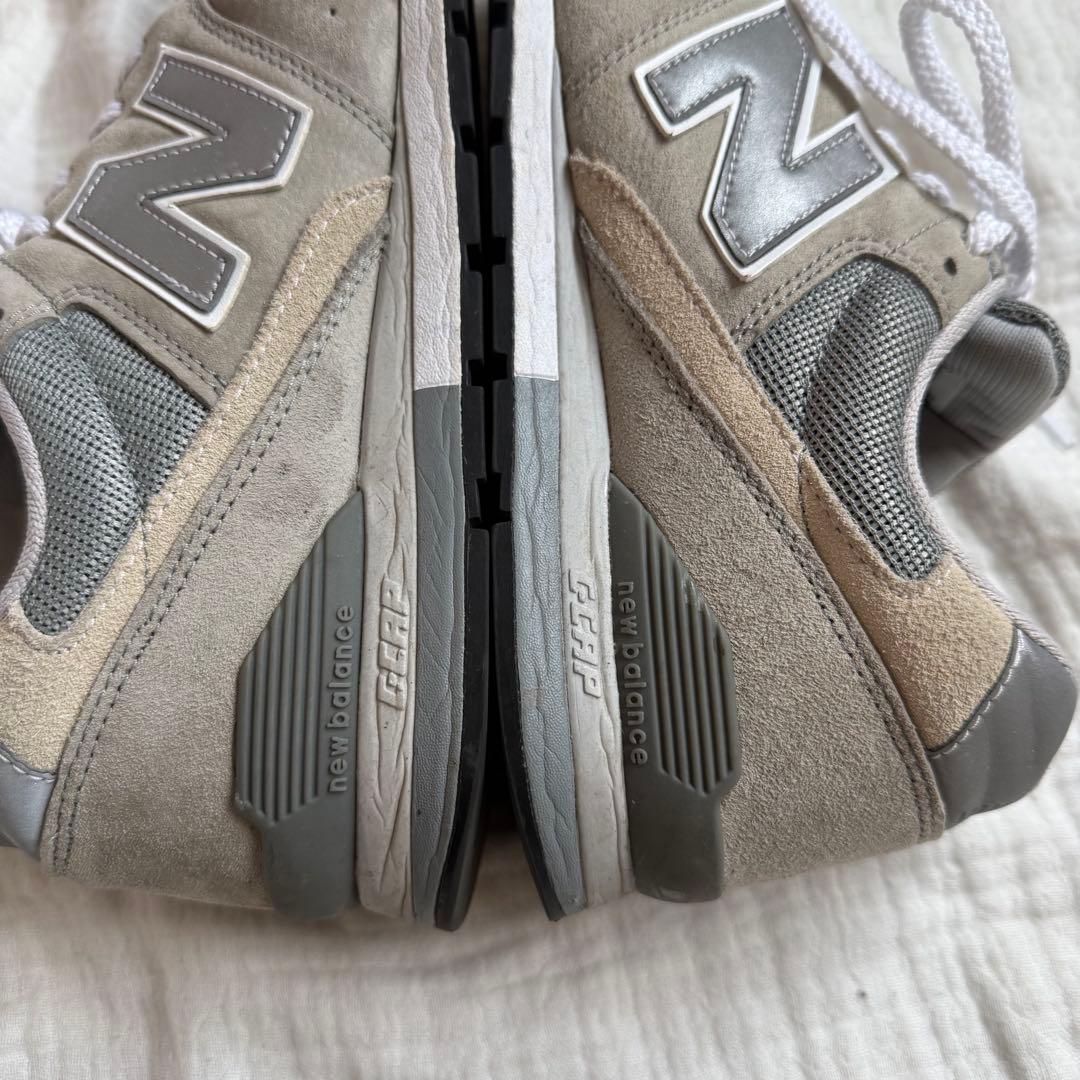 美品☆new balance　996 CM996GR2 27.5センチ　グレー