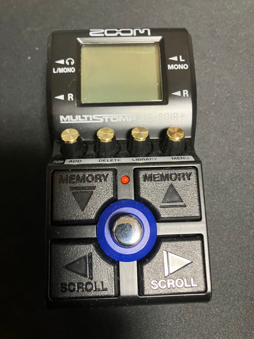 ZOOM MS-80IR+ マルチエフェクター　　nano block付き