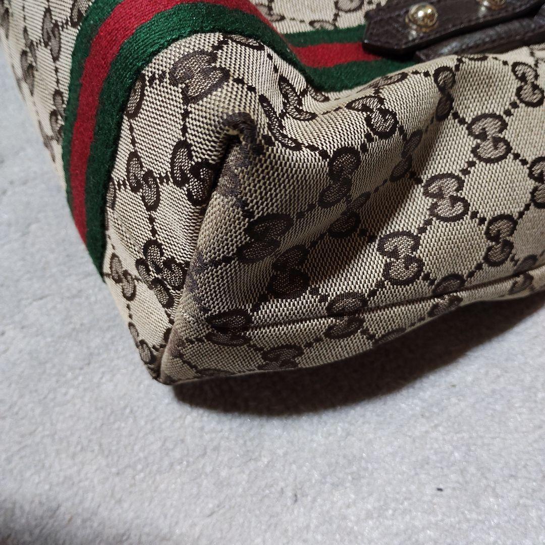 《鑑定済☆正規品》GUCCI シェリーライン ミニトートバッグ