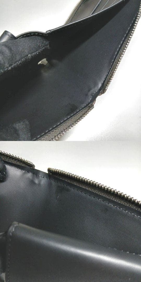 たかし様　ラウンドファスナー財布 二つ折り モノグラム グラセ メンズ