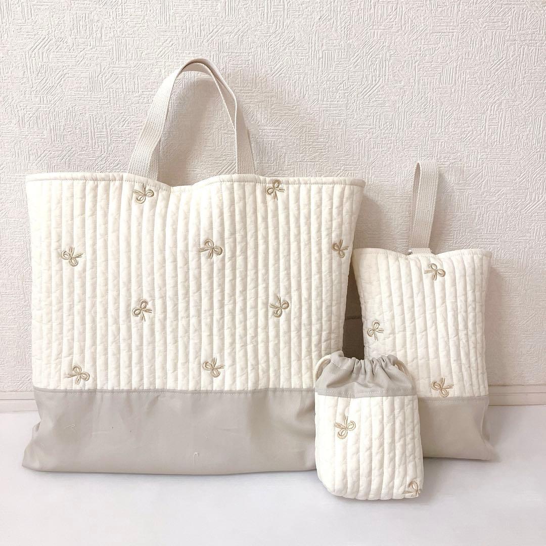 レッスンバッグ 上履き入れ　コップ袋