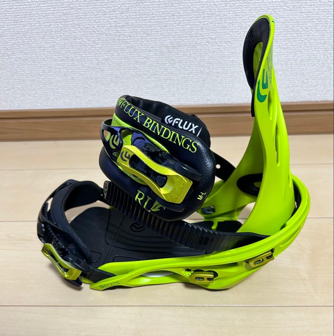 FLUX RL スノーボード ビンディング Mライムグリーン
