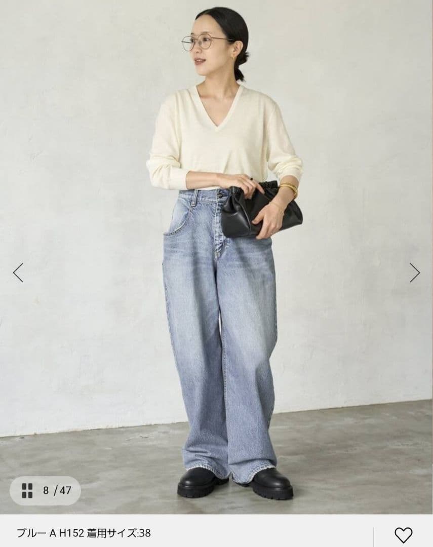 nayk様【新品未使用タグ付】R’IAM WIDE デニム