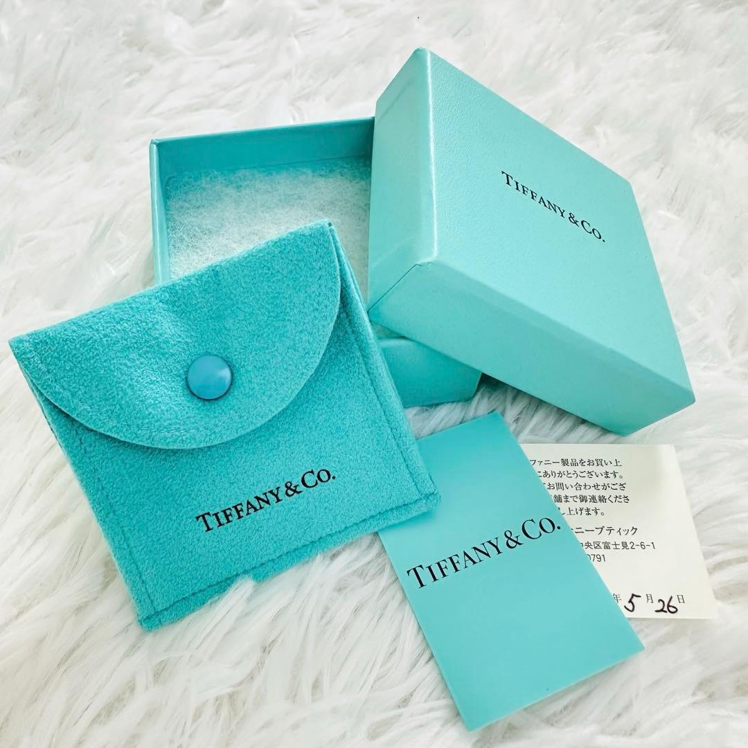 【美品】TIFFANY&Co オープンハート フック ピアス シルバー