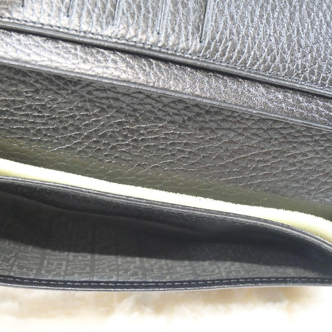 GIANNI VERSACE ブラック長財布