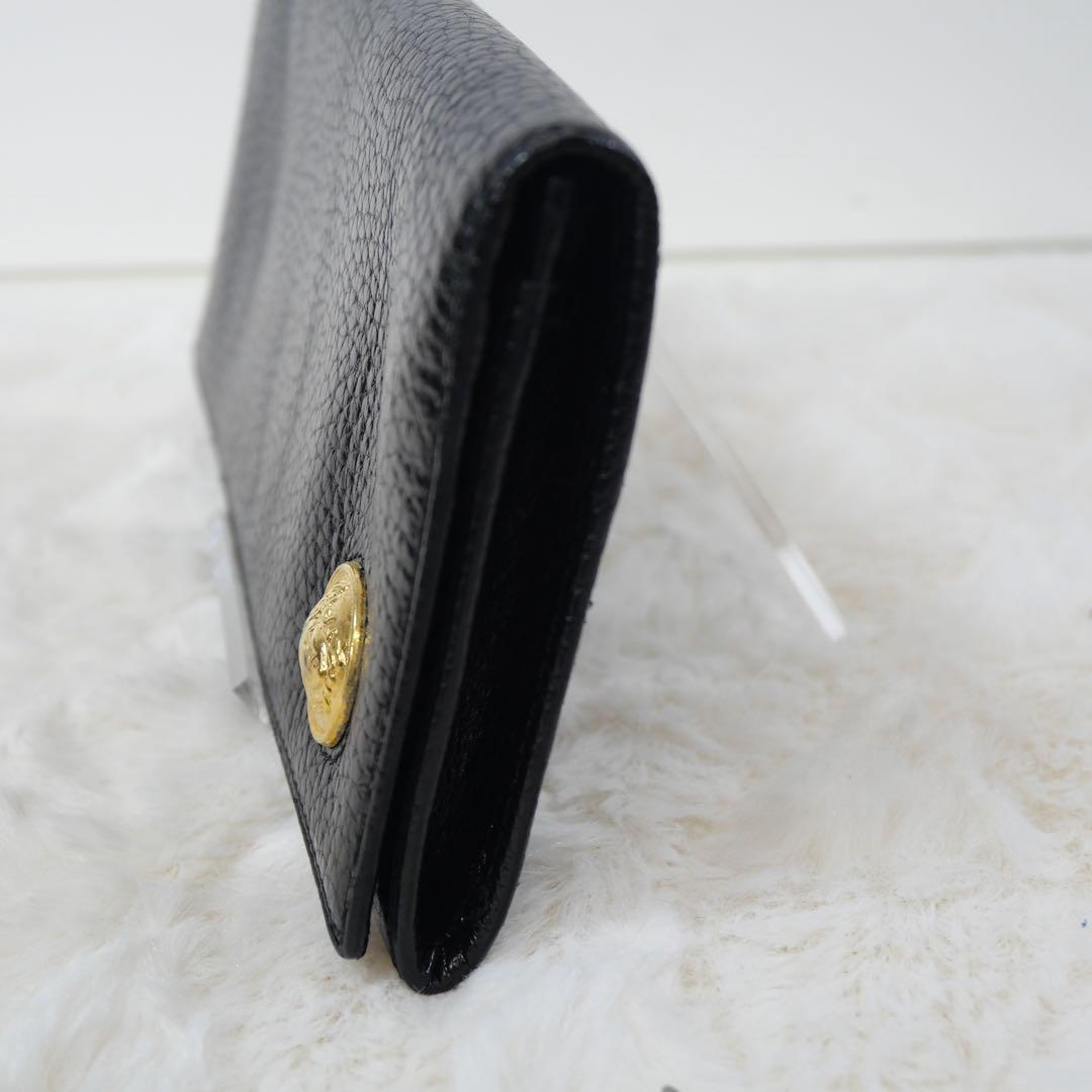 GIANNI VERSACE ブラック長財布