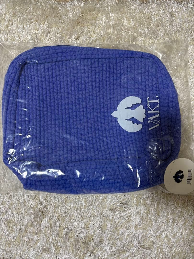 VAKT. POTII BLUE バクト　ポーチ　新品