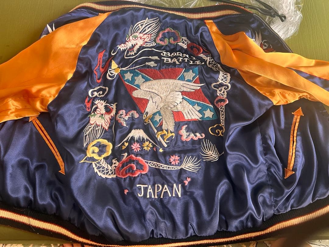 東洋エンタープライズ　スカジャン　鷲　虎　龍クリーニング済み