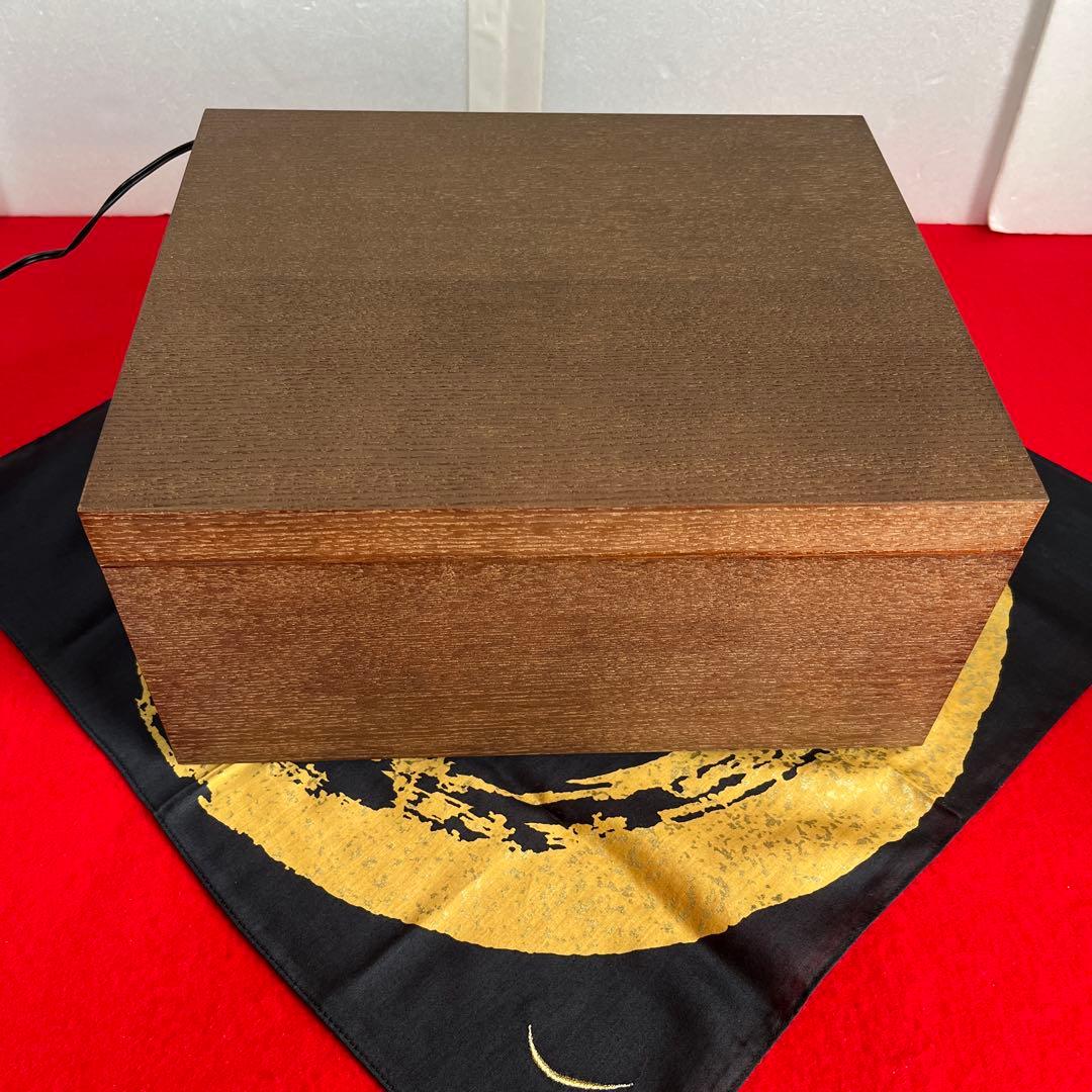 伊達政宗公　収納型飾り台LED屏風　政宗公ハンカチ付