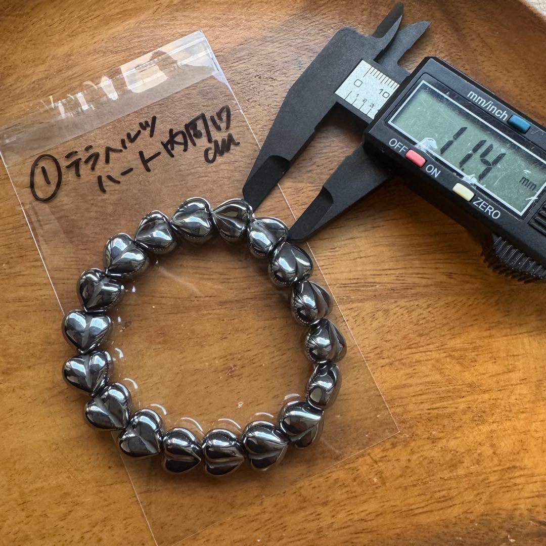 ②天然石　ルチル　カットゴールデンタイガーアイ　カット水晶　3本セット