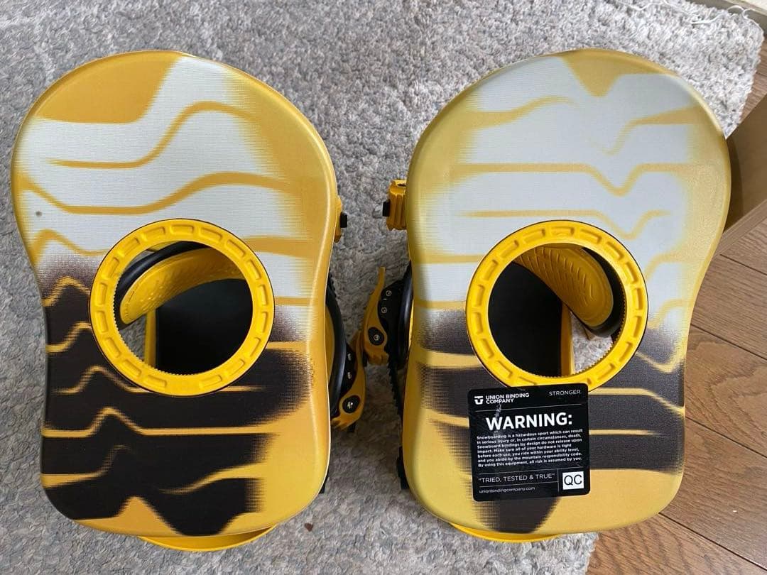 UNIONビンディング24/25ULTRAモデルYELカラーMサイズ