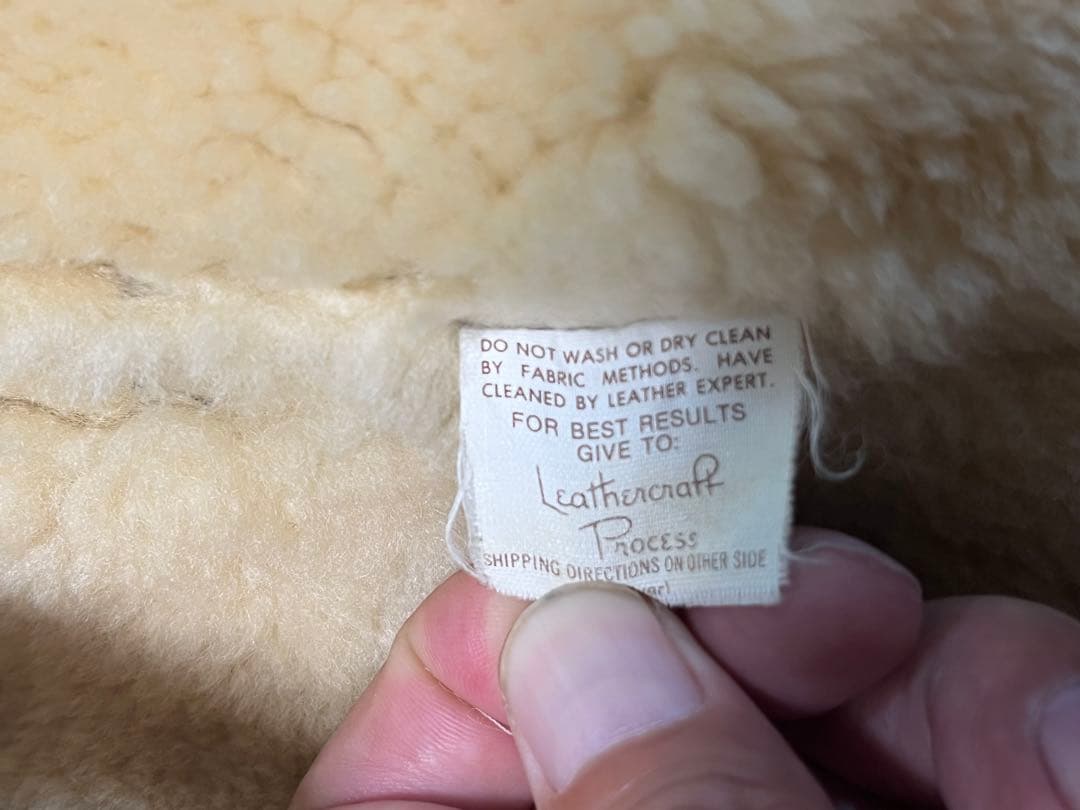 希少 USA INSIGNIA LEATHER WW2 TYPE B-3 44