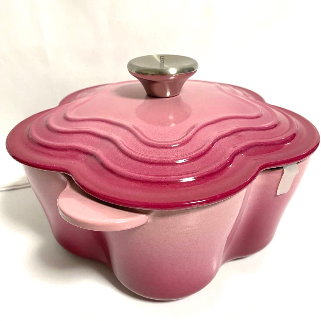LE CREUSET ルクルーゼ ココットフルール ベリー 両手鍋 20cm