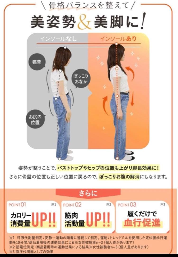 ⭐️新品未使用⭐️ ウォーキュットインソールＳサイズ黒3箱セット　おまけ付き