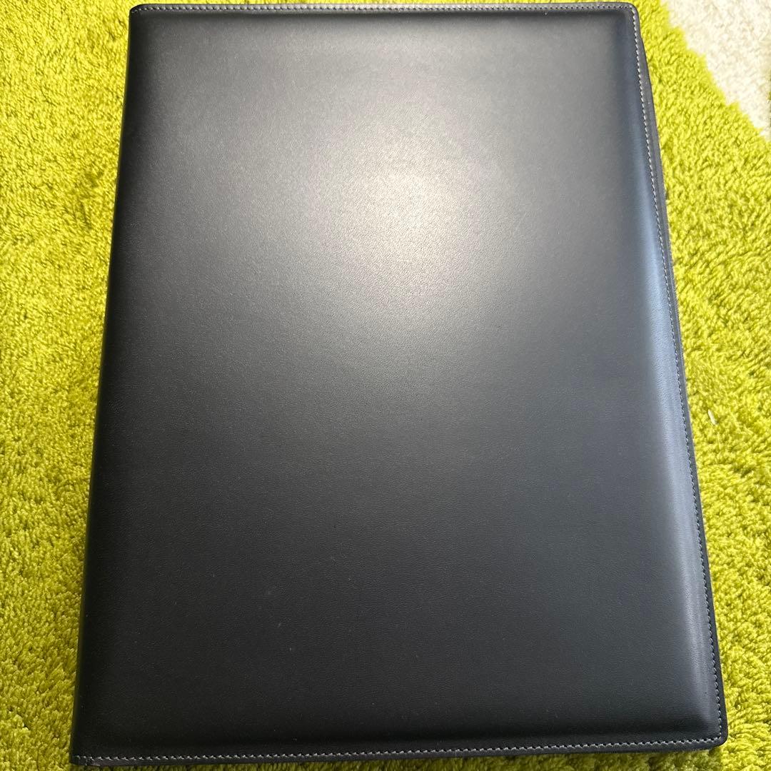 ソメスサドル A4 ノートパッド ブラック