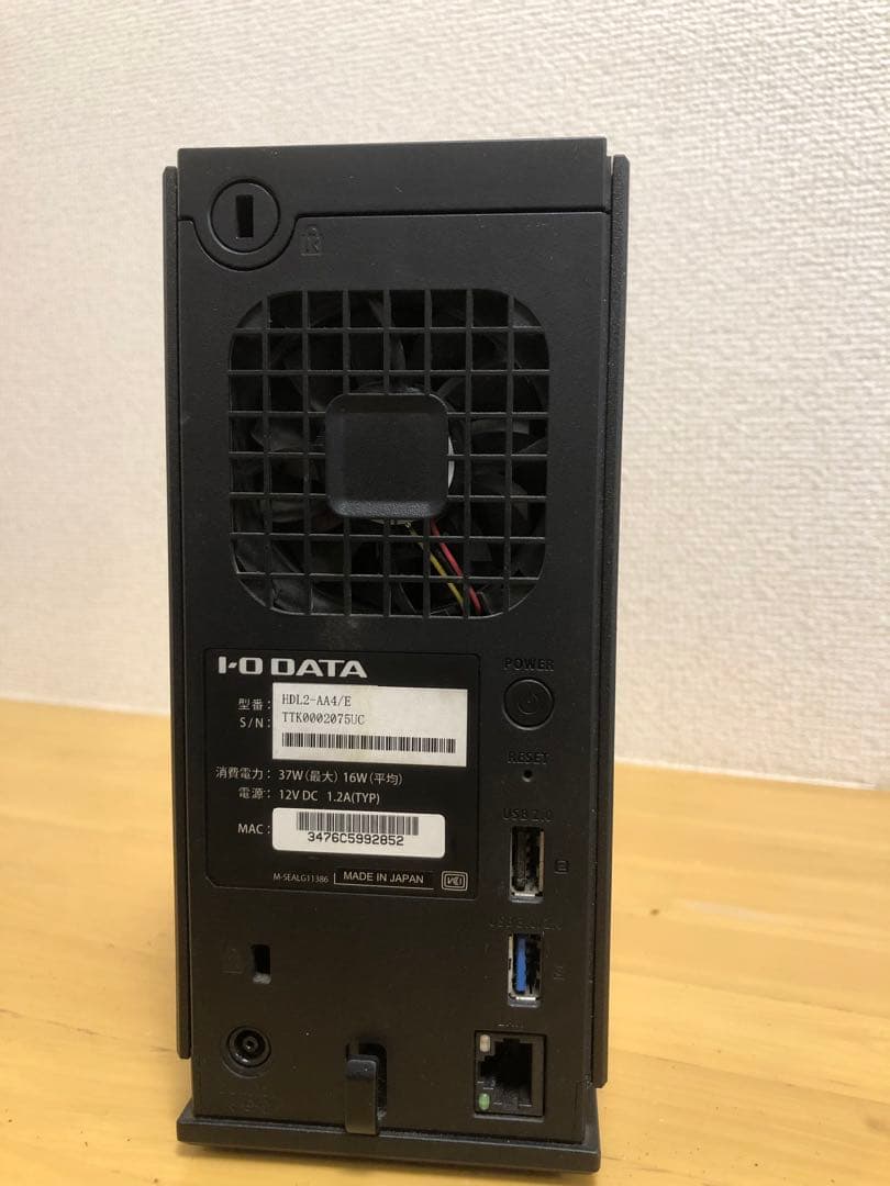 u*1様 I-O DATA HDL2-AA4/E NAS 4TB