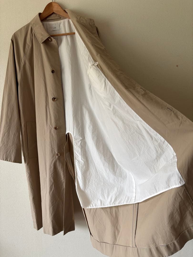 11/30迄❗️ 最終価格 ATON GIZA WEATHER COAT