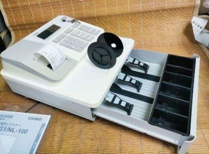 カシオレジスター　SE-G1/NL100コンパクト人気機種感熱紙　654321
