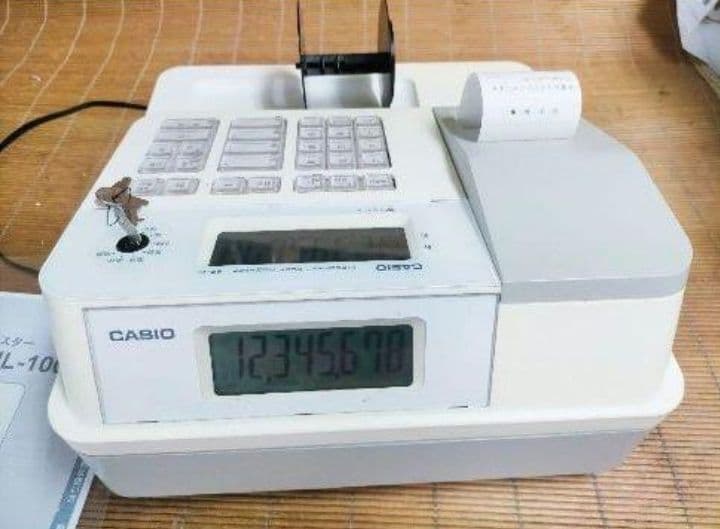 カシオレジスター　SE-G1/NL100コンパクト人気機種感熱紙　654321