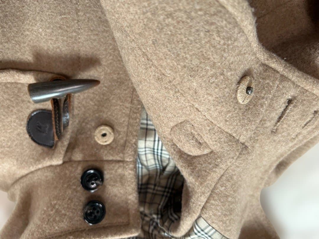 BURBERRY ブルーレーベル　ベージュ ダッフルコート