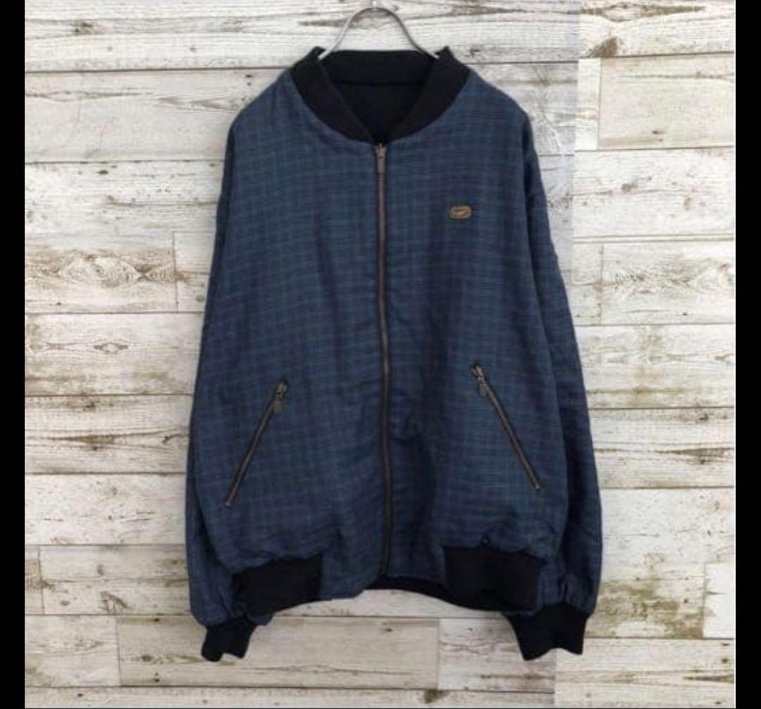 ユーロ古着 00s LACOSTE リバーシブルブルゾン ポーカーズあつむ着用似