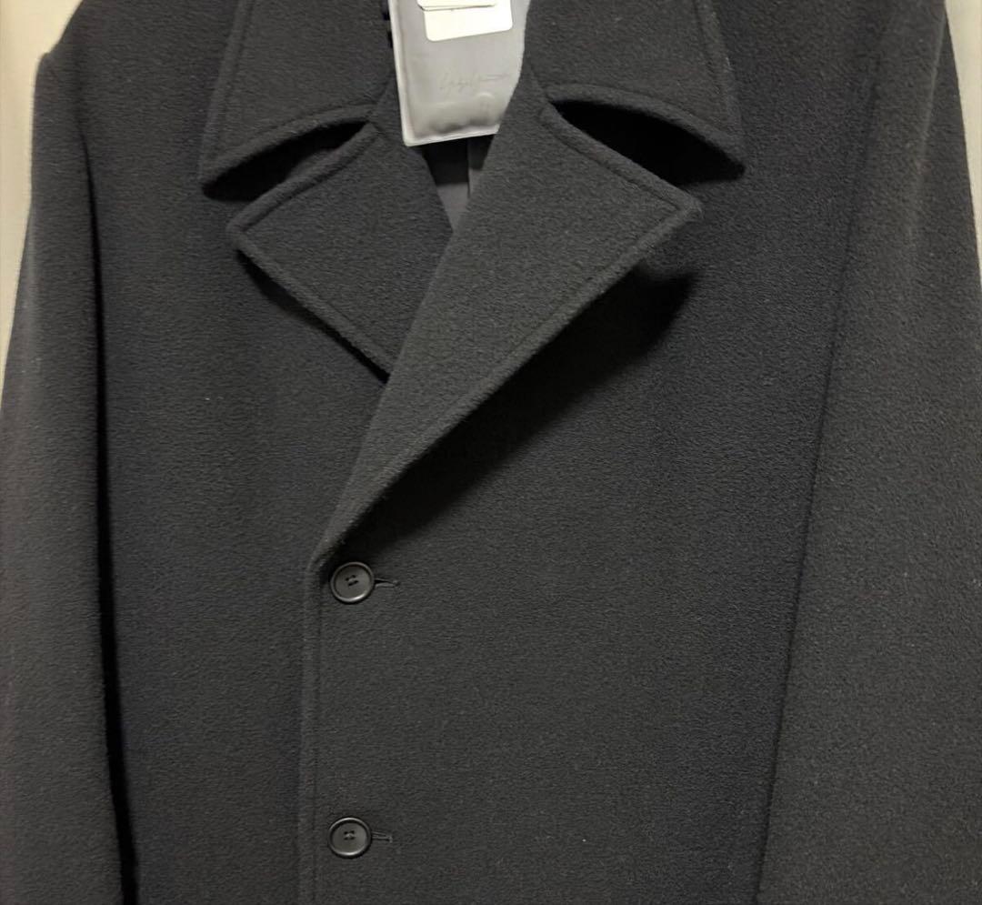 タグ付き 22AW Yohji Yamamoto モッサーコート