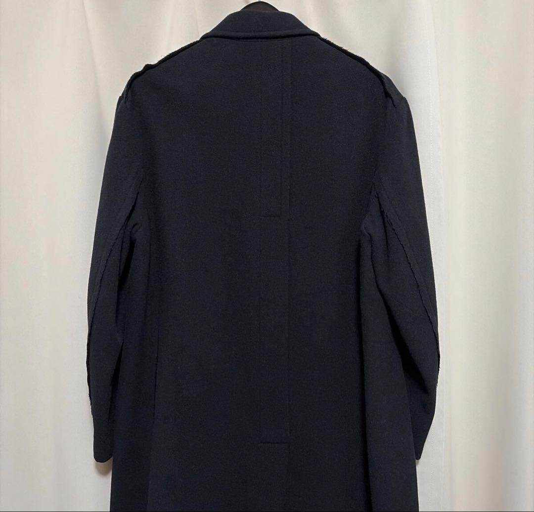 タグ付き 22AW Yohji Yamamoto モッサーコート