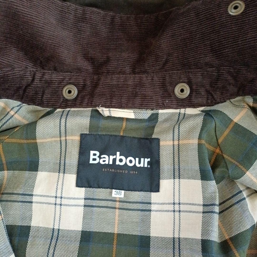 【 Barbour 】別注 EXMOOR ピーチスキンコート 38
