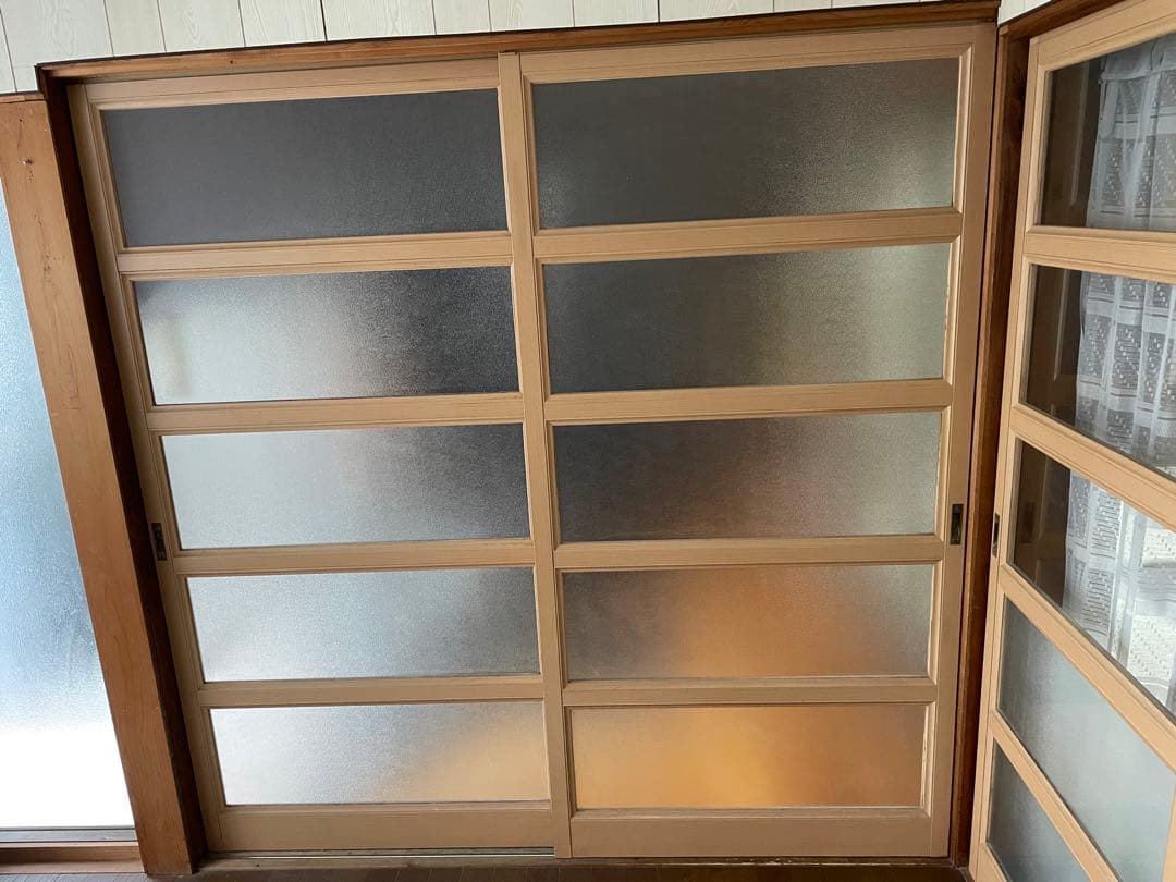 室内建具　木目調２枚