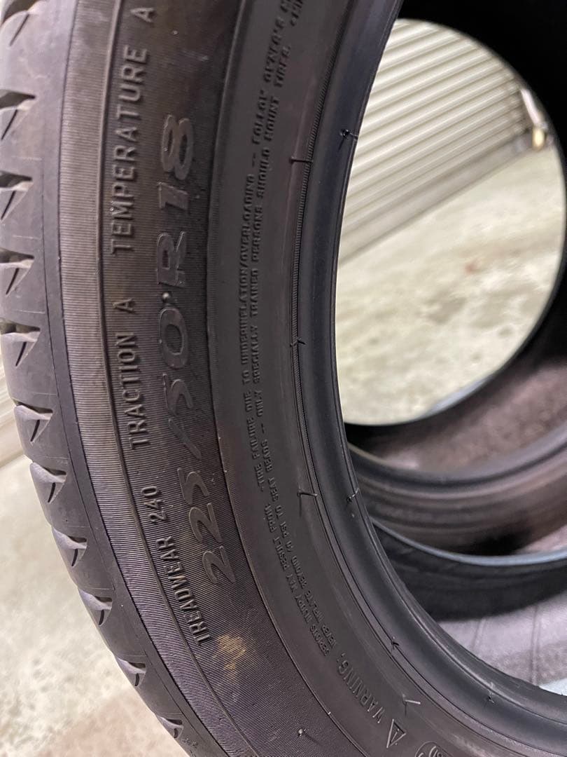 ミシュラン 225/50R18 タイヤ 2本セット ラッキさん専用