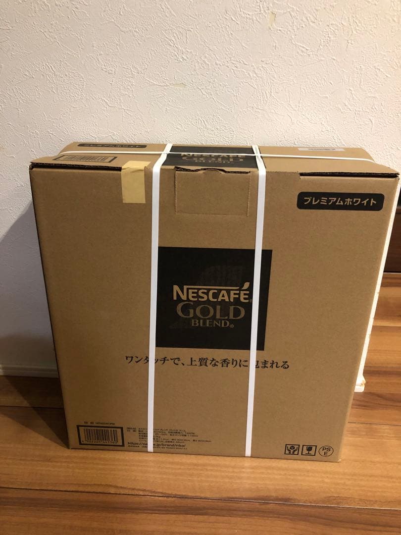 新品 ネスカフェ ゴールドブレンド バリスタ スリム 【プレミアムホワイト】