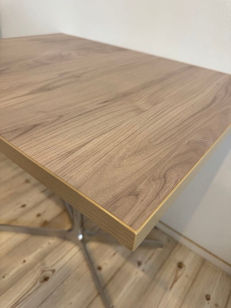 カフェ 長方形テーブル 60×80cm高さ75cm 1本脚 業務用④