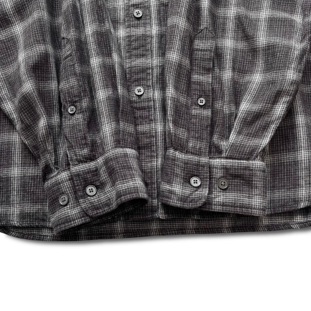 極美品 Steaven Alan C/CLS OMBR BOX SHIRT