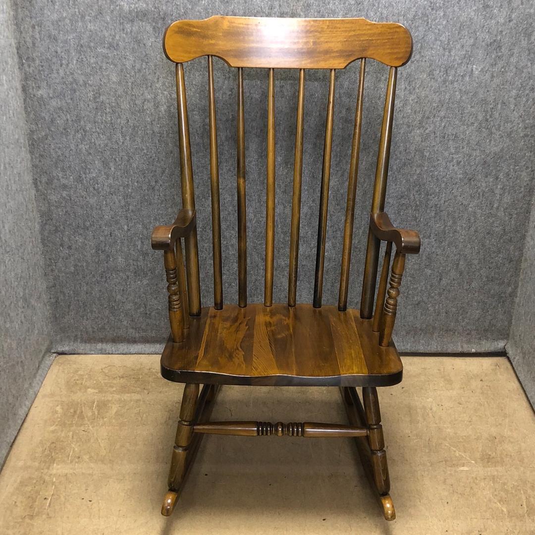 竹　飛騨の家具　ロッキングチェア　美品