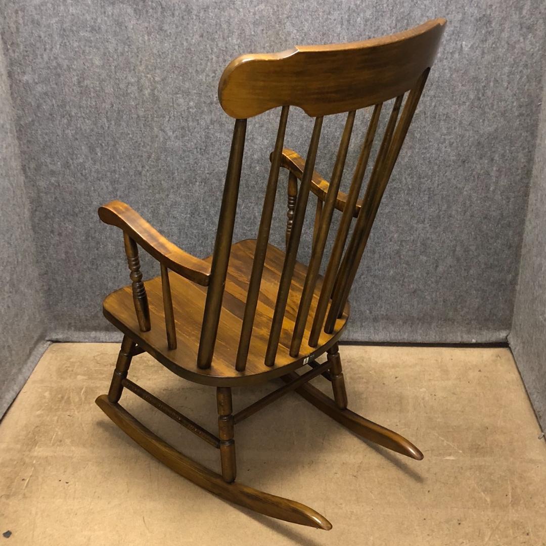 竹　飛騨の家具　ロッキングチェア　美品