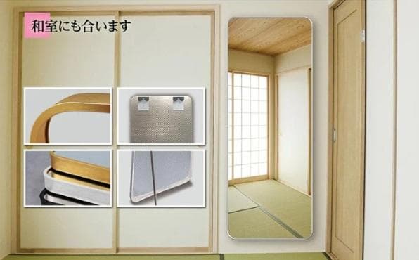 新強化鏡丸角 180 x 60 銀