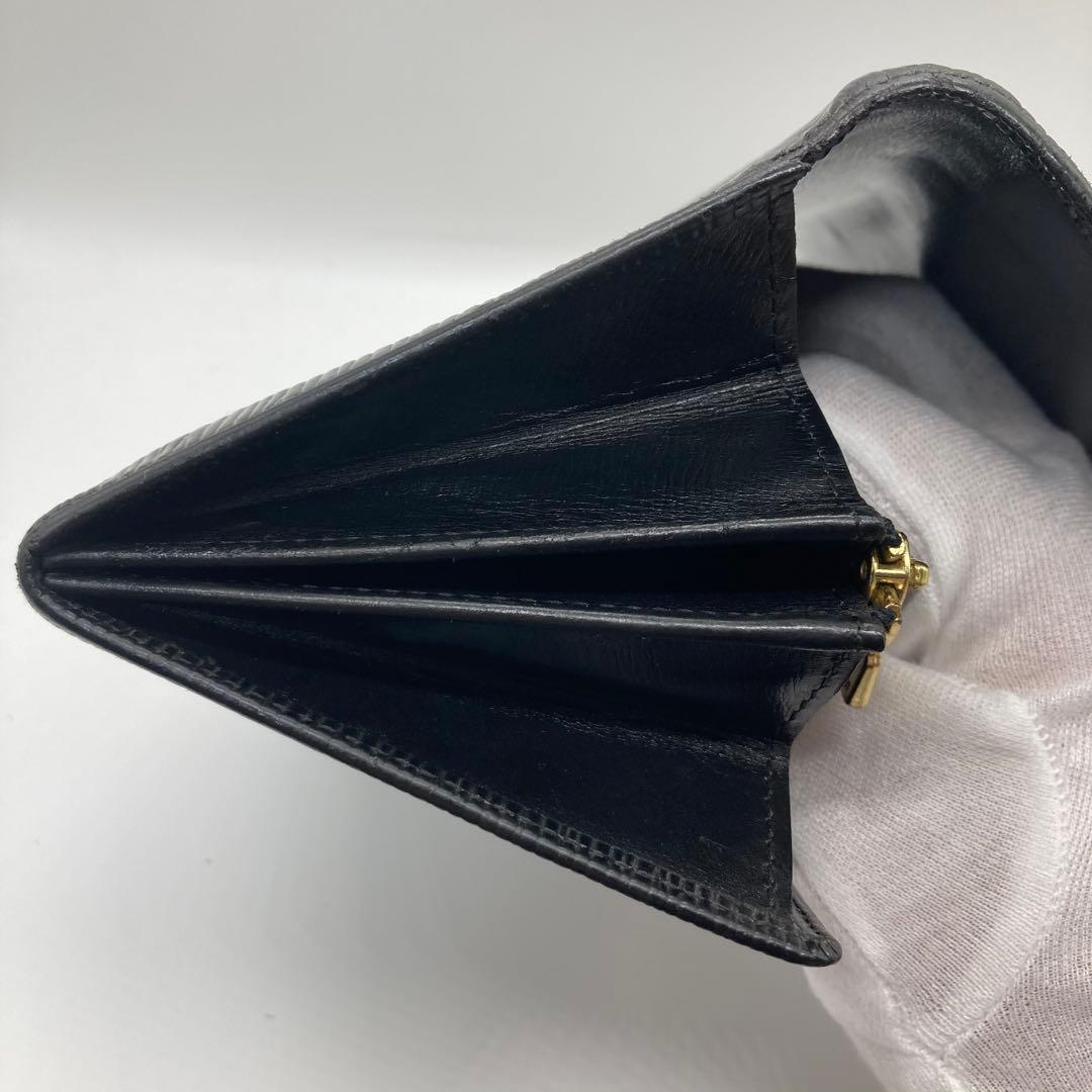 Louis Vuitton エピレザー ブラック 長財布 レザー ルイヴィトン