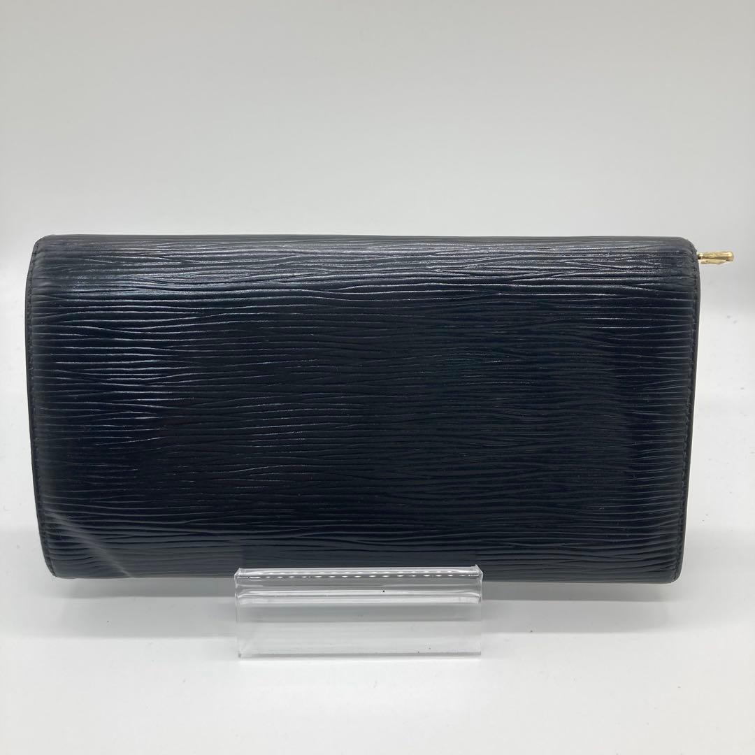 Louis Vuitton エピレザー ブラック 長財布 レザー ルイヴィトン
