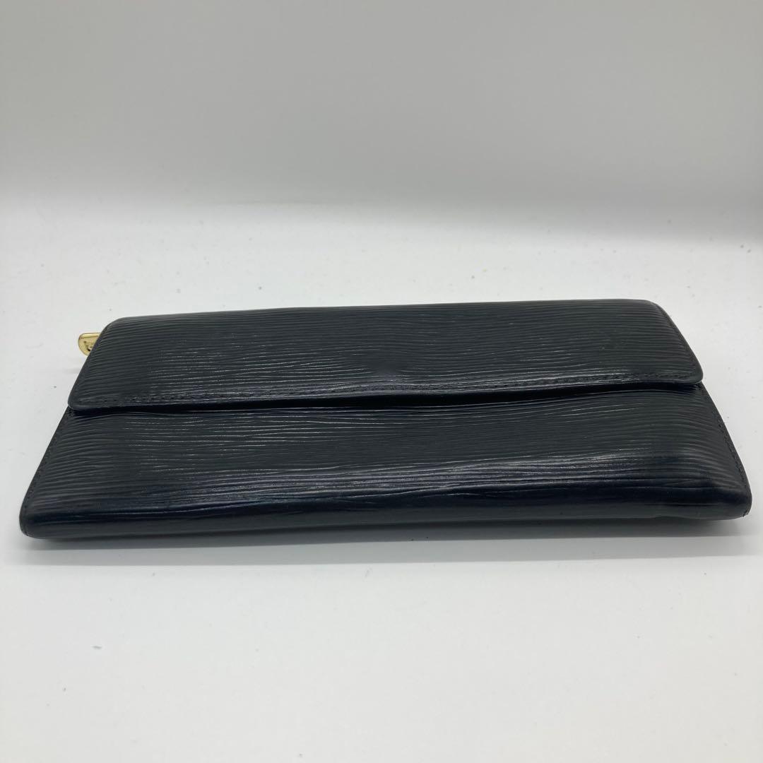 Louis Vuitton エピレザー ブラック 長財布 レザー ルイヴィトン