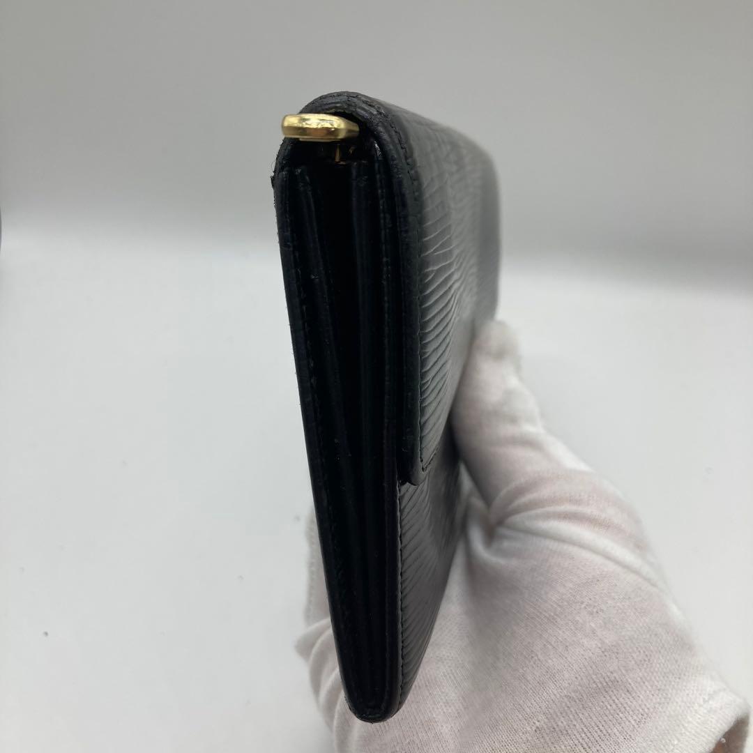 Louis Vuitton エピレザー ブラック 長財布 レザー ルイヴィトン
