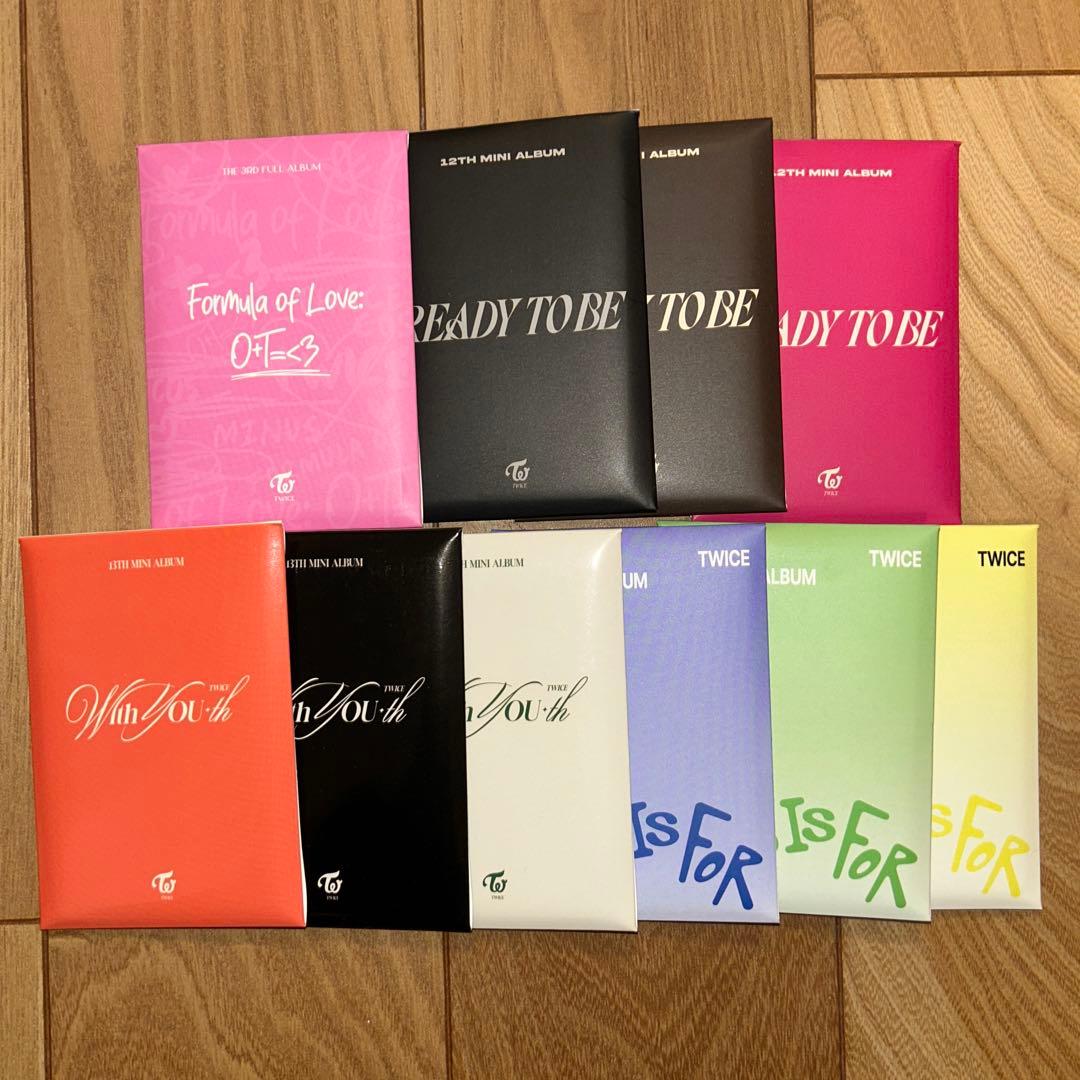 TWICE アルバム まとめ売り