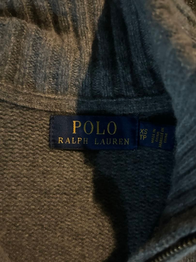トップス 00s 90s polo ralph lauren zip cardigan