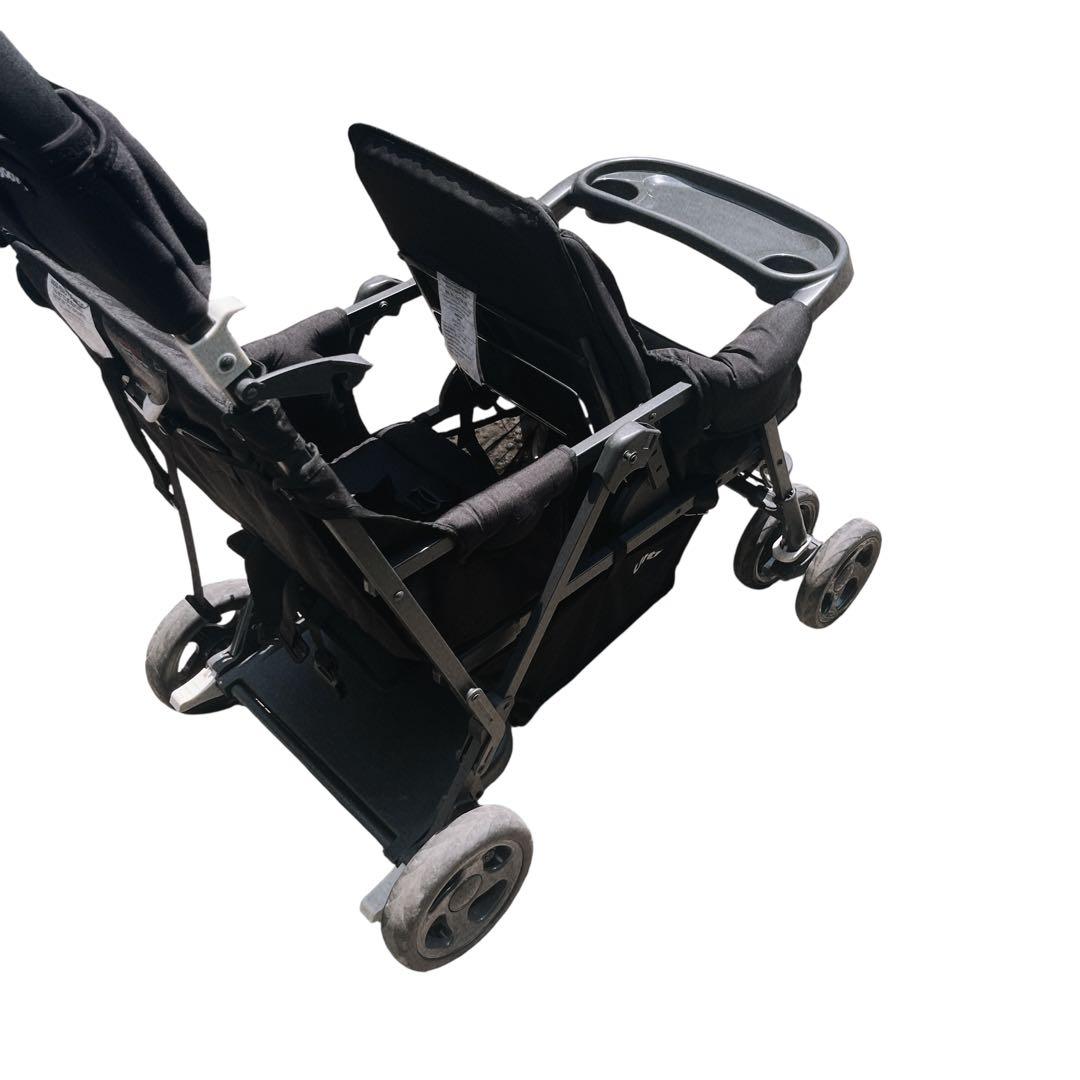 joovy ウルトラライトグラファイト 2人乗りベビーカー