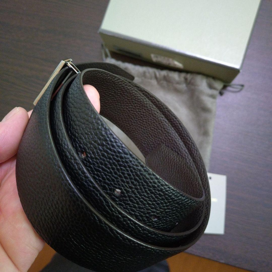 と*の様 TOM FORD 黒レザー ベルト
