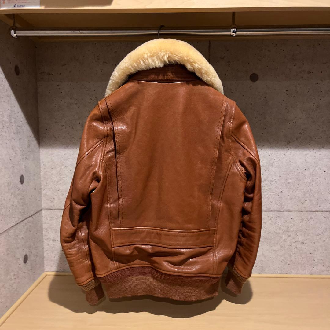 【極美品】TMTゴートレザーフライトジャケット